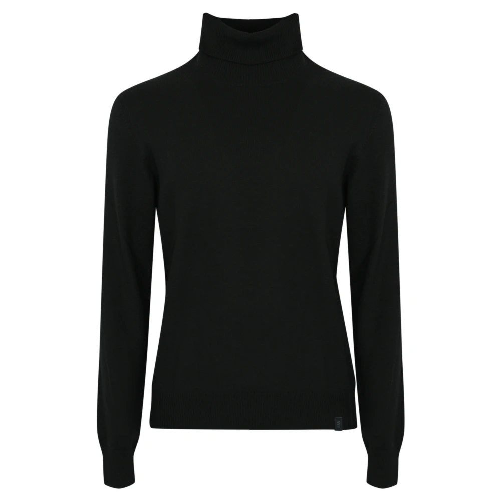 Fay Zwarte wollen coltrui Black Heren