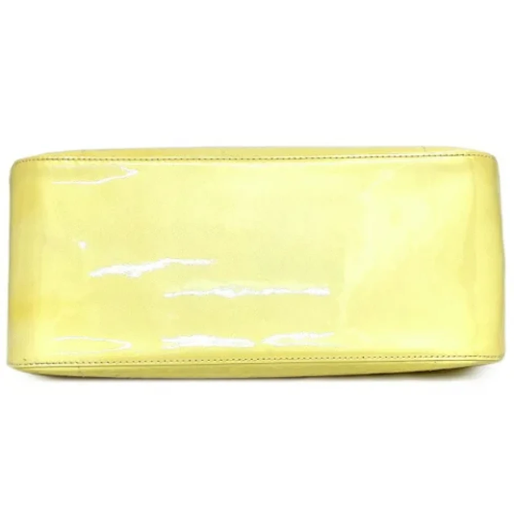 Louis Vuitton Vintage Pre-owned Canvas shoppers Yellow Dames