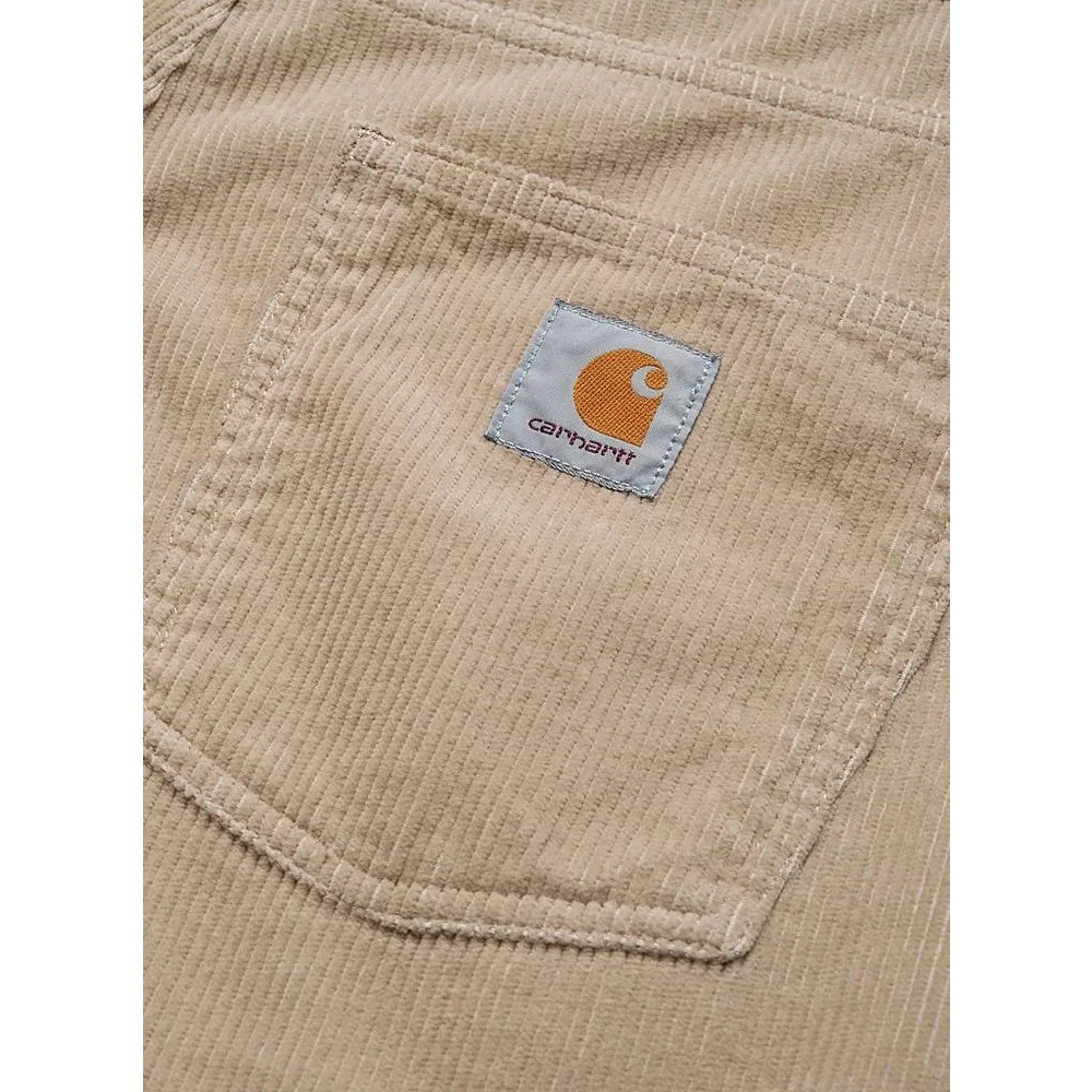 Carhartt WIP Coventry Corduroy Relaxte Tapered Broek Beige Heren