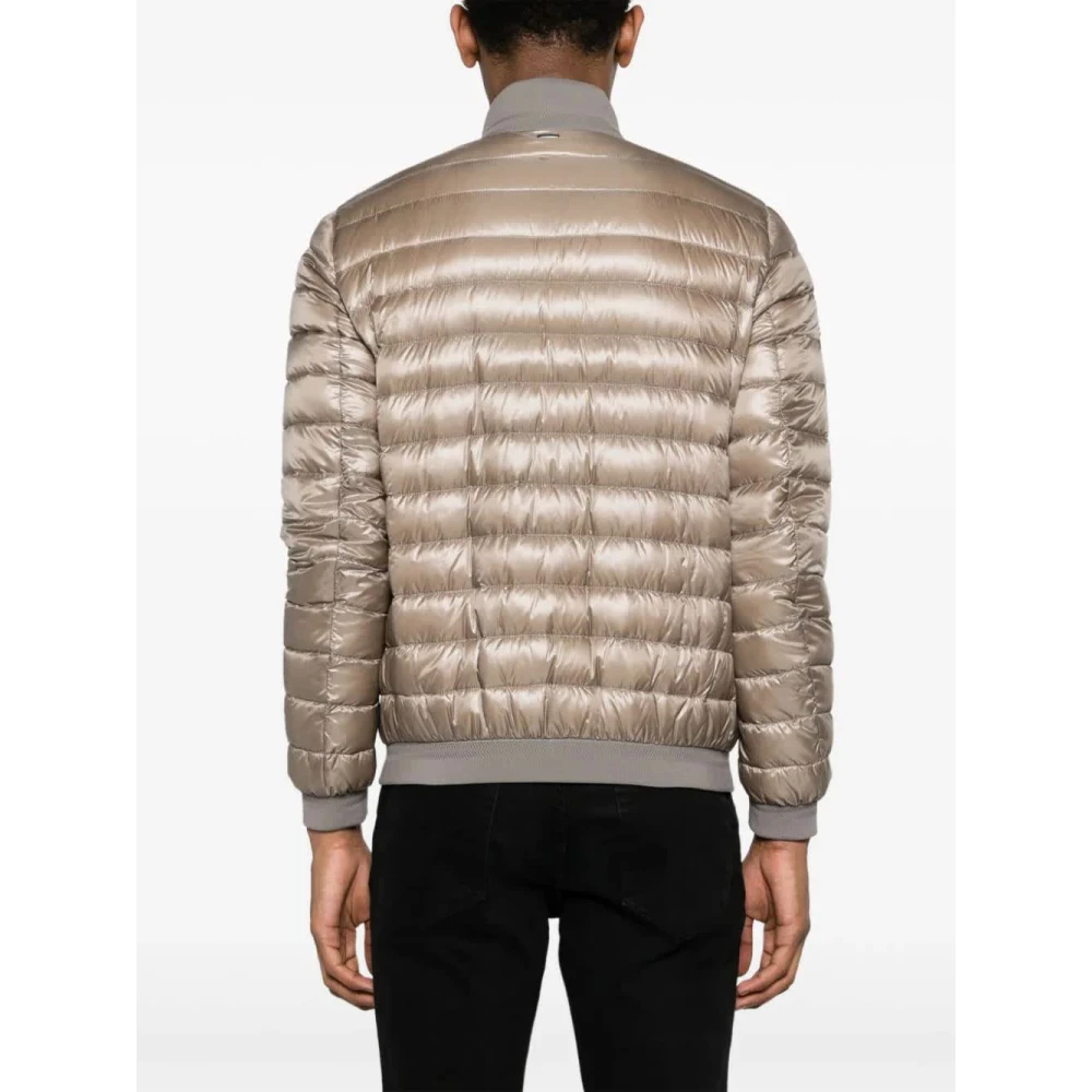 Herno Lichtbruine Bomberjack Beige Heren