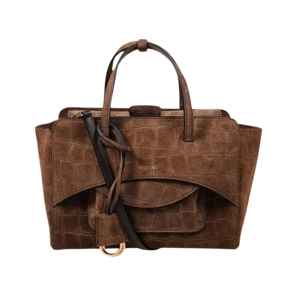 Hidesins Donna Marrone - Borsa A Tracolla - Bags - One Size - Immagine 4