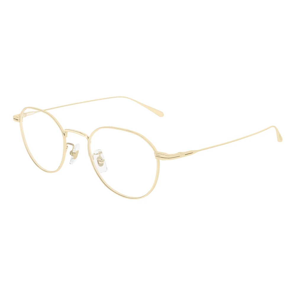 Montblanc Men's Yellow Glasses, 49 Mm, Mb0476oa Optical Frame