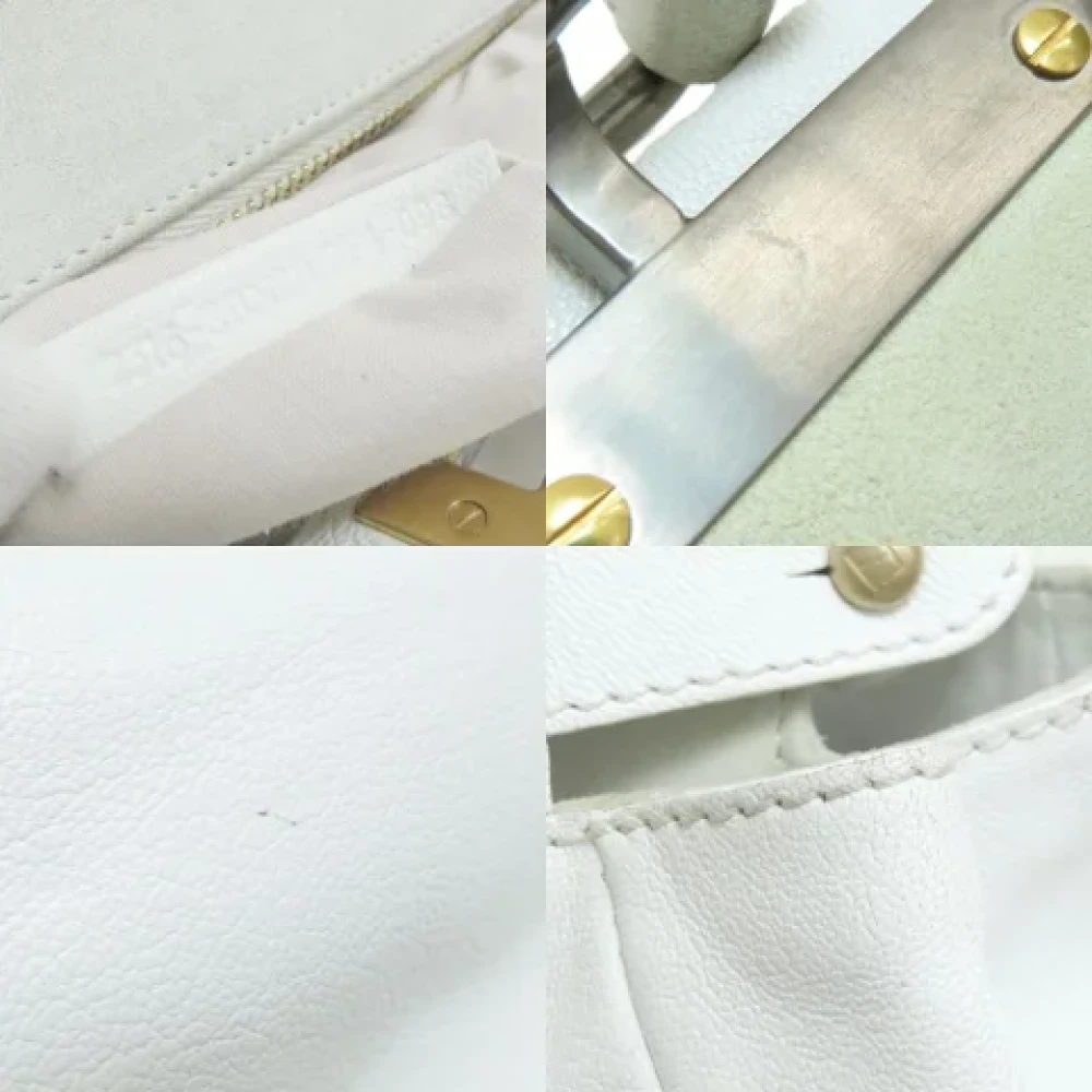 Fendi Vintage Pre-owned Fabric fendi-bags White Dames