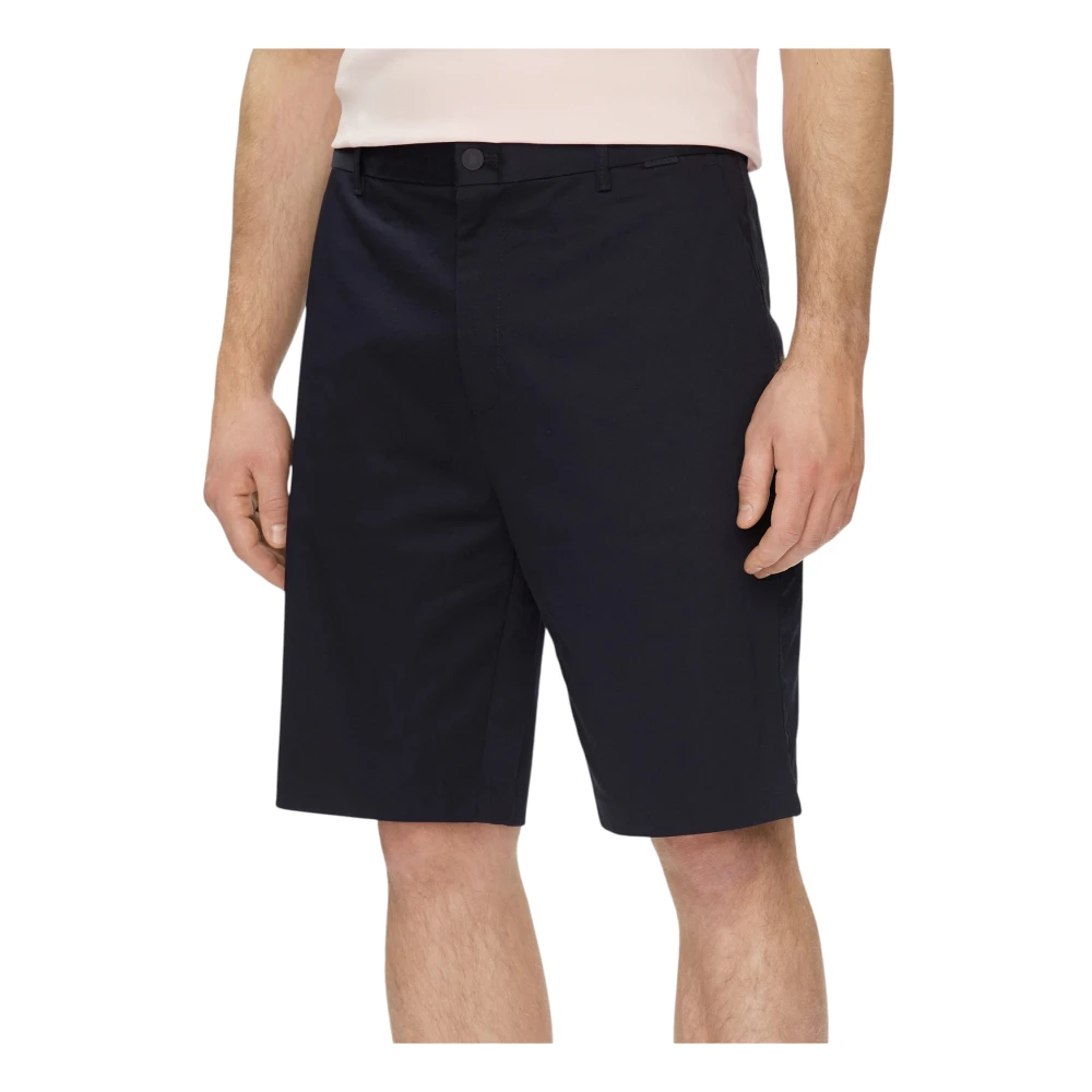 Calvin Klein Blue Casual Shorts, Male, L, Stretch Satin Shorts