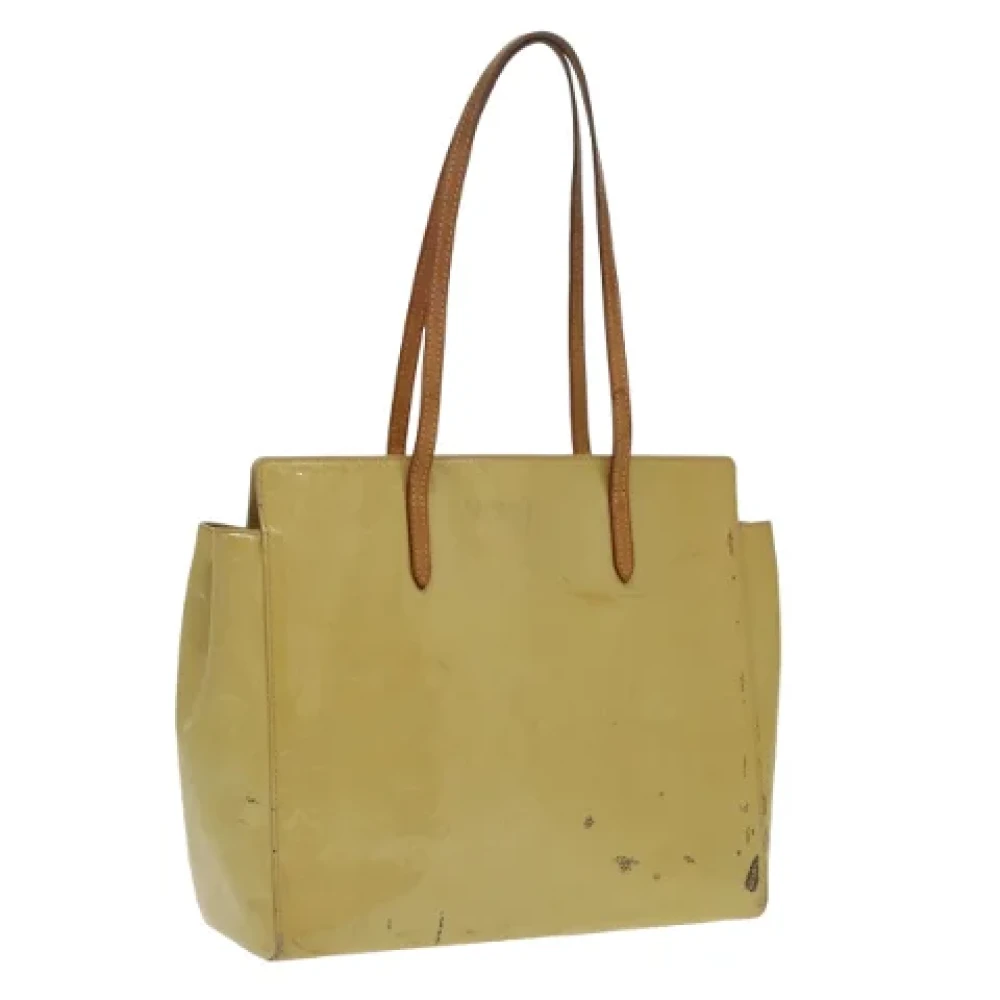 Louis Vuitton Vintage Pre-owned Leather louis-vuitton-bags Beige Dames
