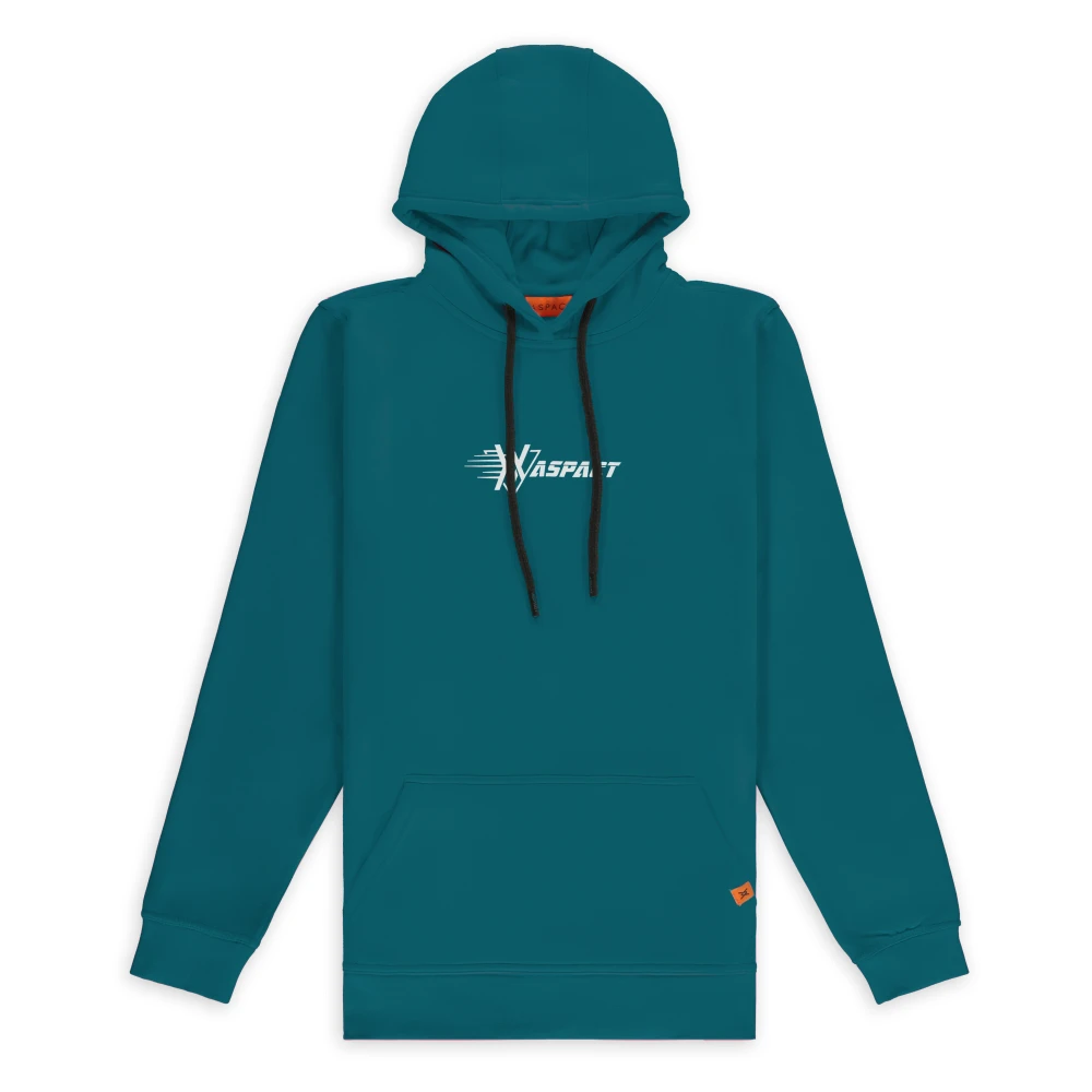 Aspact Riv Hoodie Blue Heren