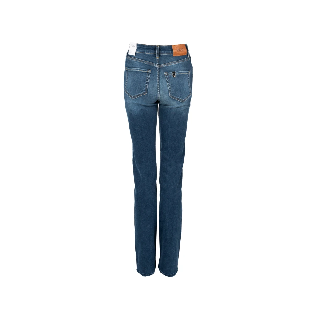 Liu Jo Klassieke high-waisted jeans Blue Dames