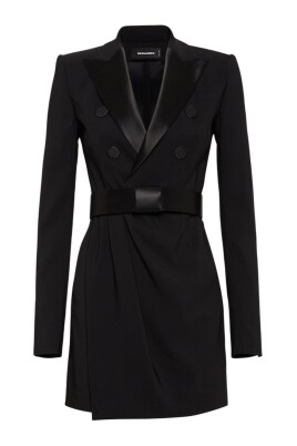 robe-noire-a-double-boutonnage-avec-manches-longues