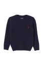 blue-cable-knit-sweater