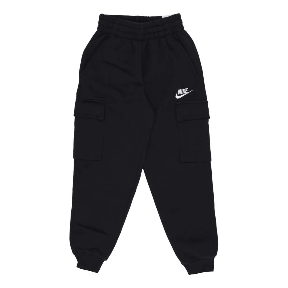 Nike Boys Black Sweatpants, S, Cargo Pant