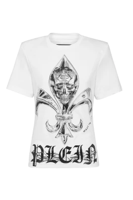 T-Shirt Rund Hals Krom