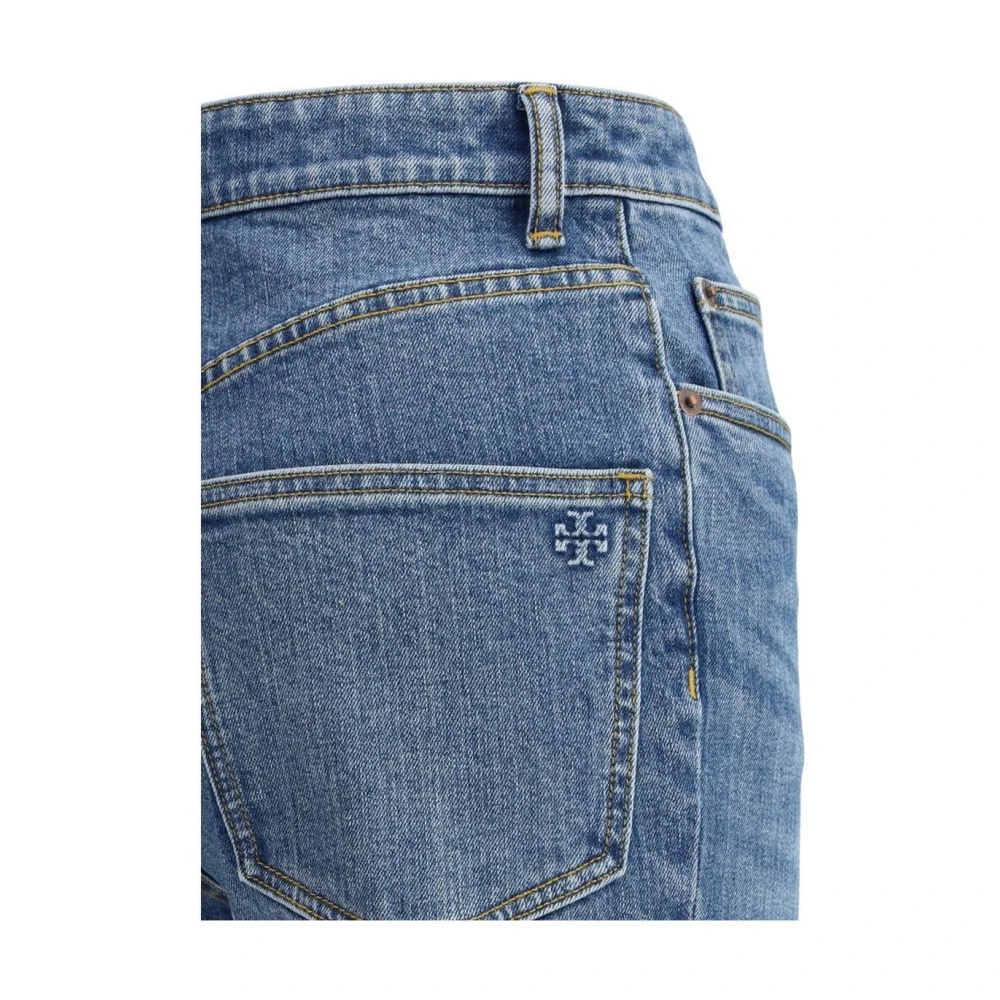 TORY BURCH Flare Jeans met Vijf-Pocket Stijl Blue Dames