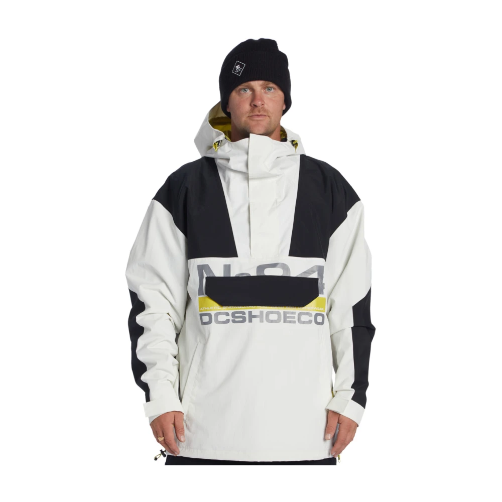 DC Shoes Witte jassen met Weather Defense-technologie White Heren