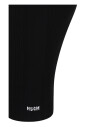 black-ribbed-elastic-waist-skirt