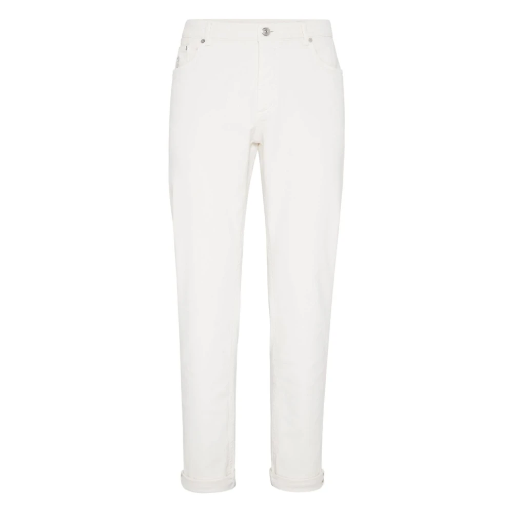 Trousers > Slim-fit Trousers - - Brunello Cucinelli - Modalova