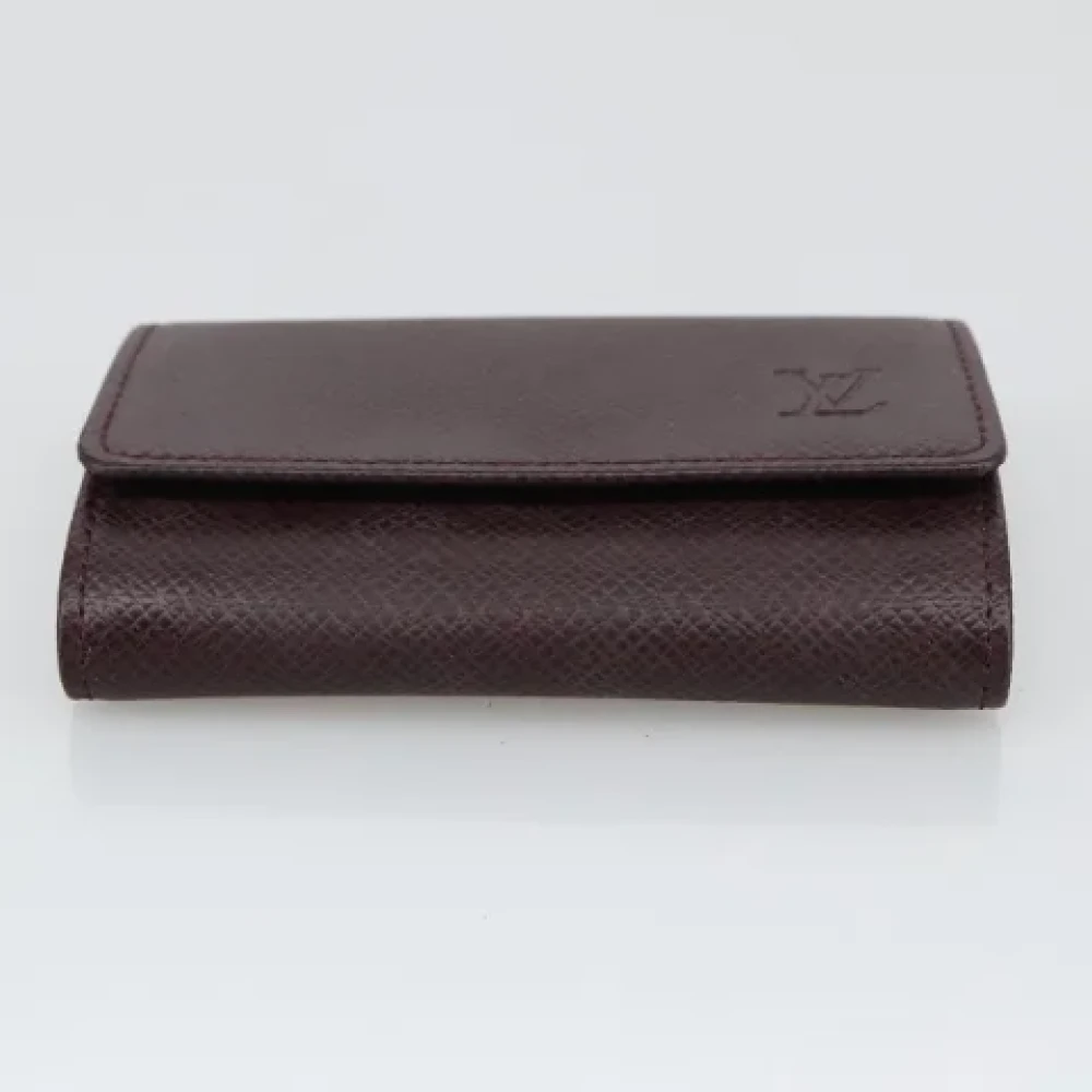 Louis Vuitton Vintage Pre-owned Leather key-holders Brown Dames