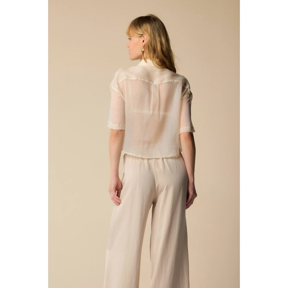 Kocca Stijlvolle Overhemden voor elke gelegenheid Beige Dames