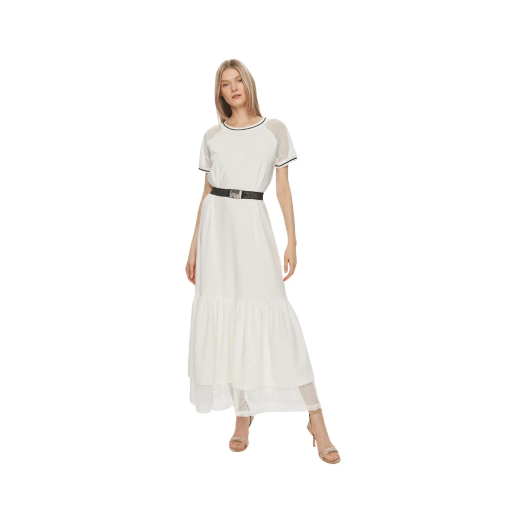 Liu Jo Elegante Jurk voor Vrouwen Beige Dames