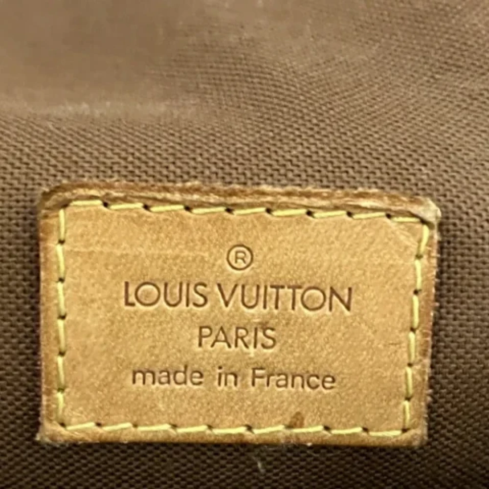 Louis Vuitton Vintage Pre-owned Canvas shoulder-bags Brown Dames