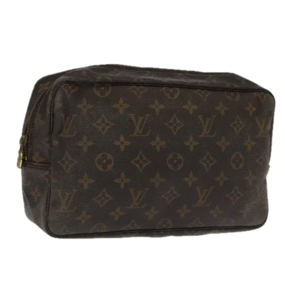 Louis Vuitton Vintage Pre-owned Canvas clutches Brown Dames