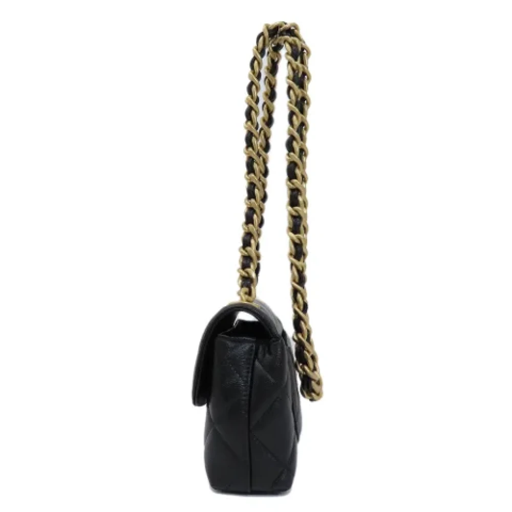 Chanel Vintage Pre-owned Fabric chanel-bags Black Dames