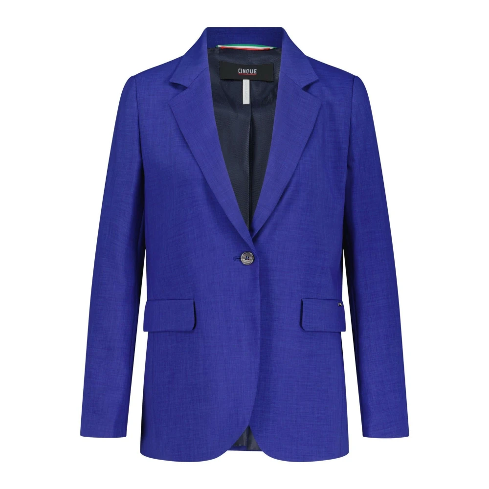 CINQUE Dames Business Blazer in Blauw Blue Dames