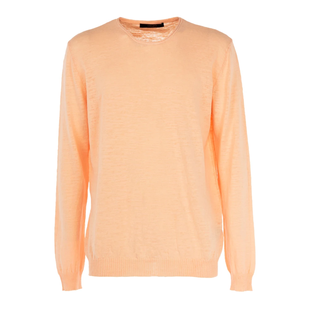 Liu Jo Rode Heren Trui Outlet Prijs Orange Heren