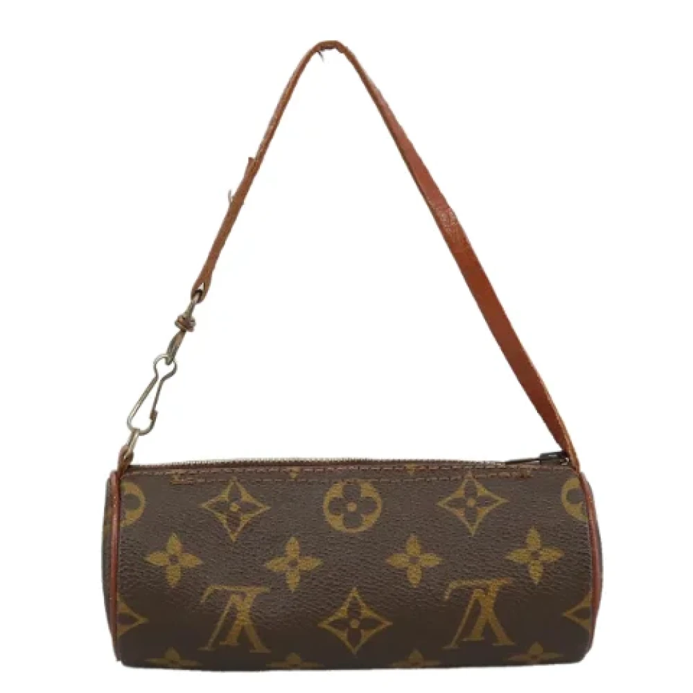 Louis Vuitton Vintage Pre-owned Canvas pouches Brown Dames