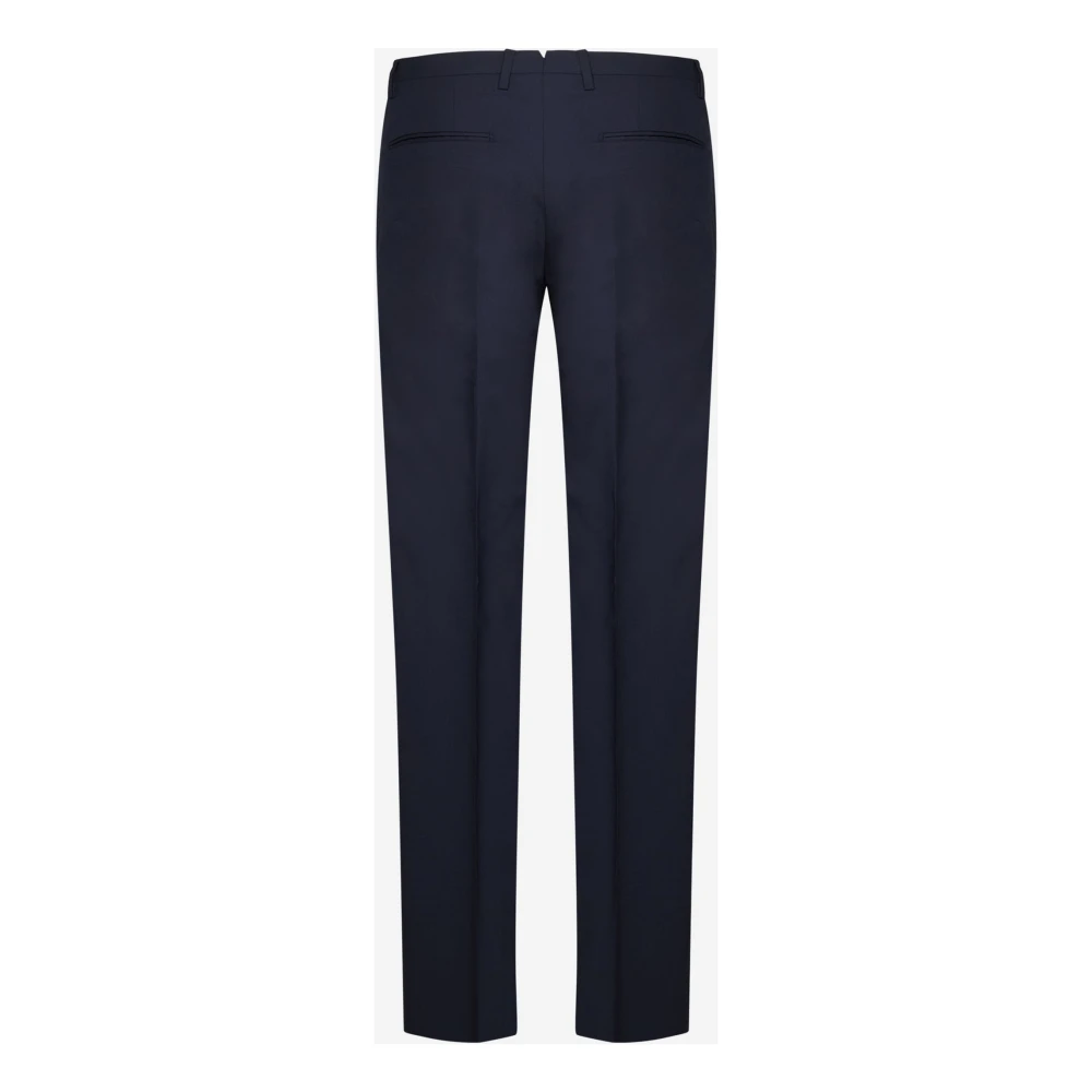 Boglioli Blauwe Single-Breasted Blazer en Broek Blue Heren