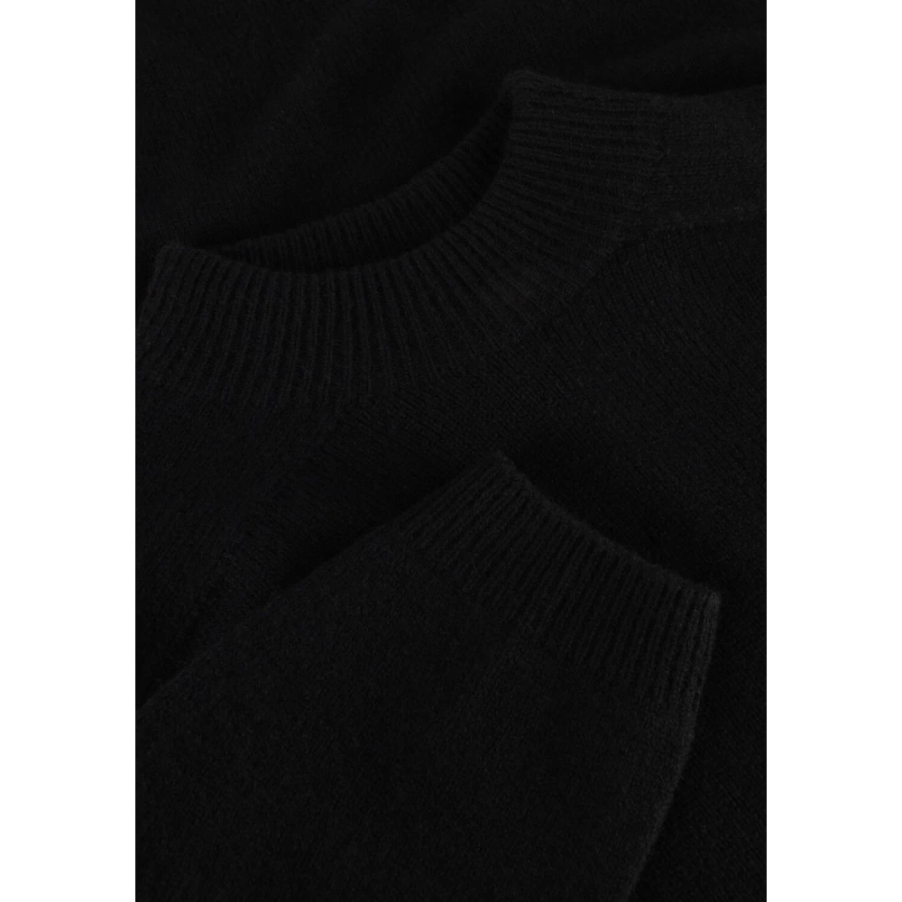drykorn Elegante Zwarte Midi Jurk Black Dames
