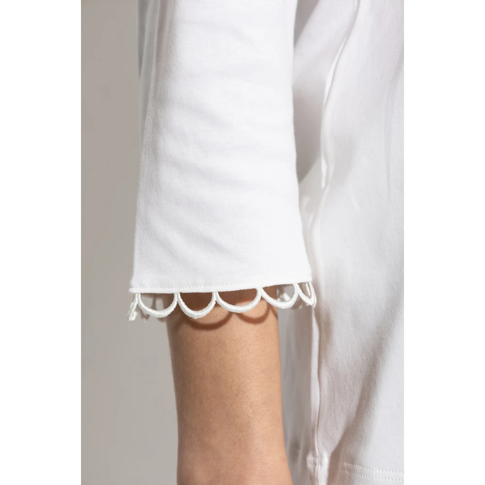 Hanro Pyjama Anouk White Dames