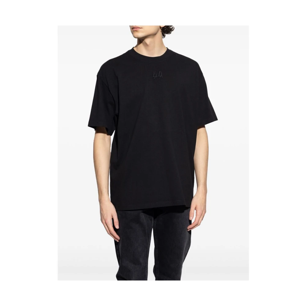 44 Label Group T-shirt met ronde hals Black Heren