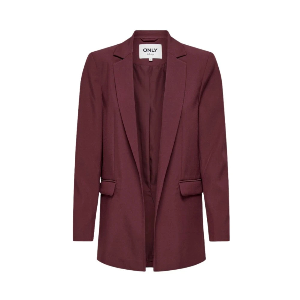 Only Losse Blazer Jas Red Dames