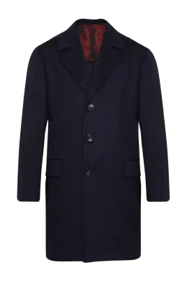 Cashmere Outdoor Jacket Blue Weave