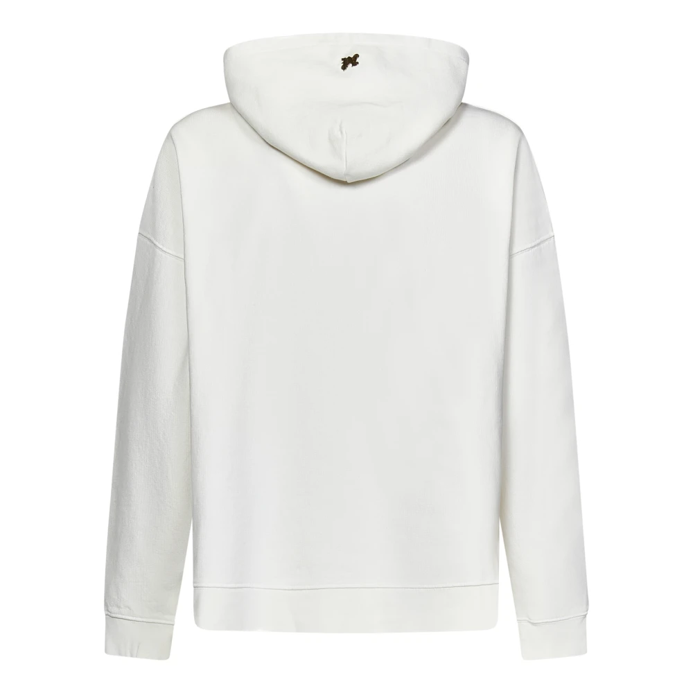 Palm Angels Hoodies White Heren