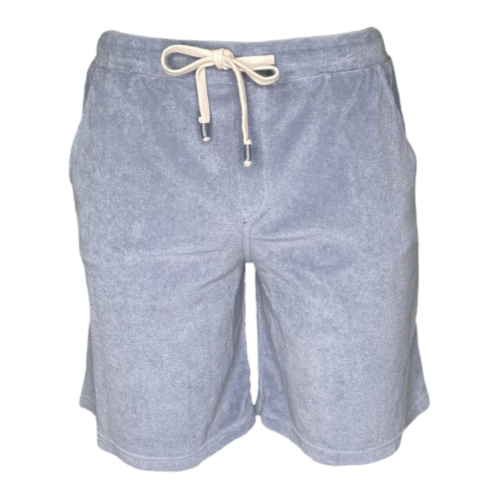 Altea Relaxed Fit Terry Shorts Blue Heren