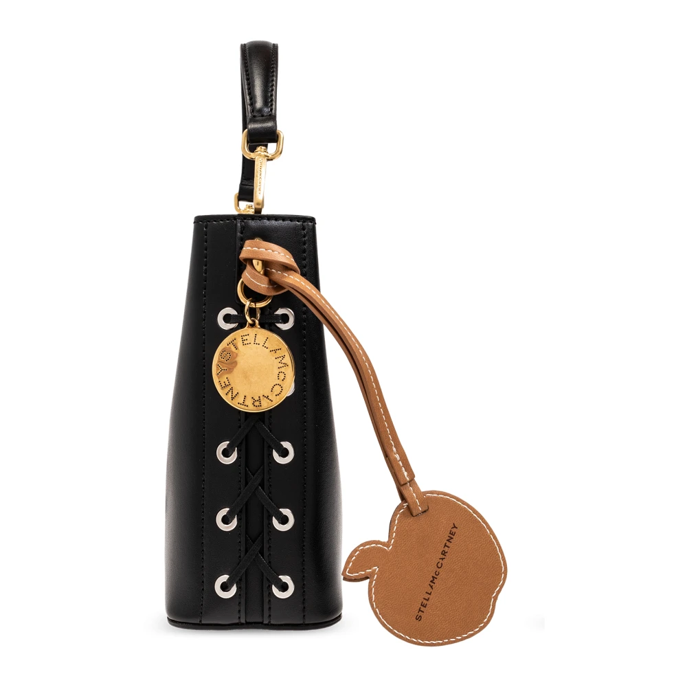 Stella Mccartney Emmer schoudertas Black Dames