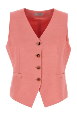 Linen Viscose Vest