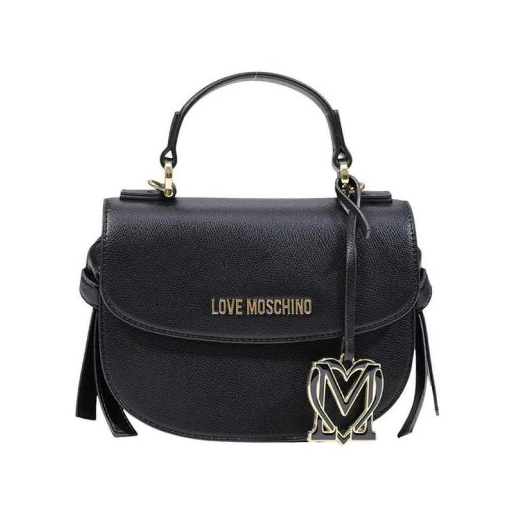 Love Moschino Jewel Shoulder Bag - Female - Handbags - Black - One Size - Bags - Image 5