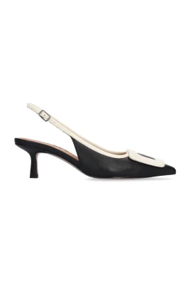 Svarta platta skor Elegant stil