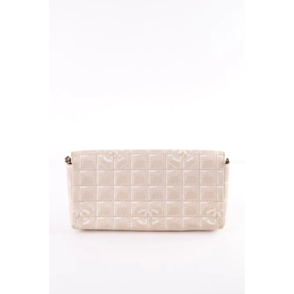 Chanel Vintage Pre-owned Leather shoulder-bags Beige Dames
