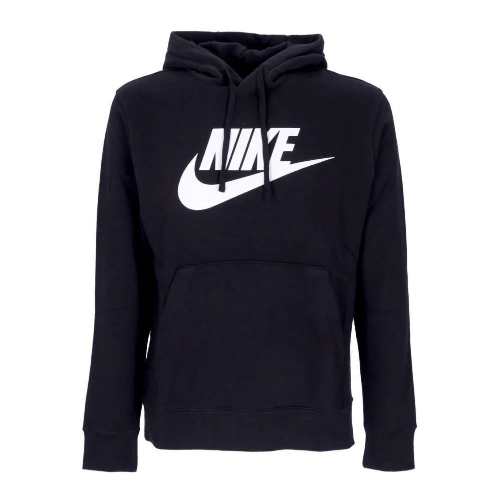 Nike Uomo Blu Felpa Con Cappuccio Club