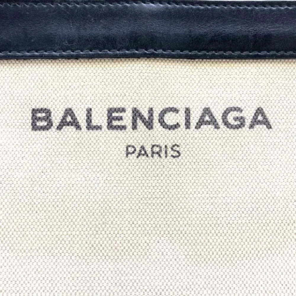 Balenciaga Vintage Pre-owned Canvas balenciaga-bags Beige Unisex