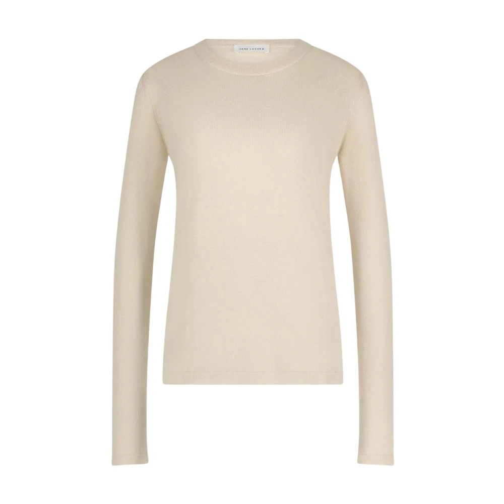 Jane Lushka Katherine Pu Pullover Beige Dames