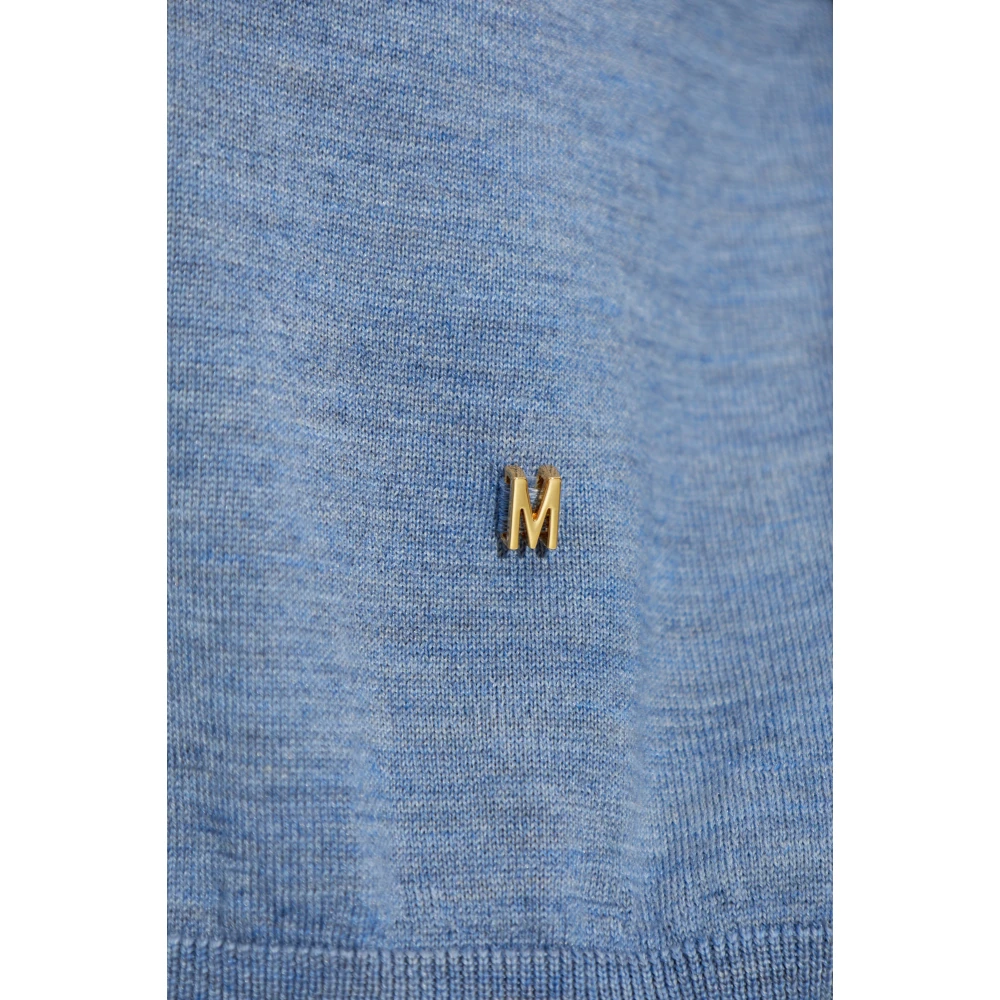 Moschino Cardigan met uitsparing Blue Dames
