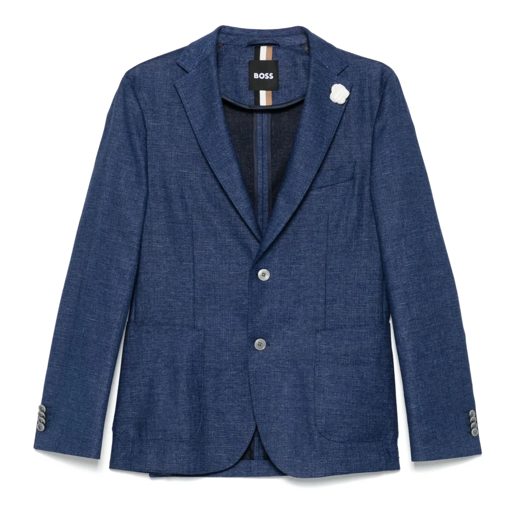 Hugo - Jackets > Blazers - Blue - Hugo - Modalova