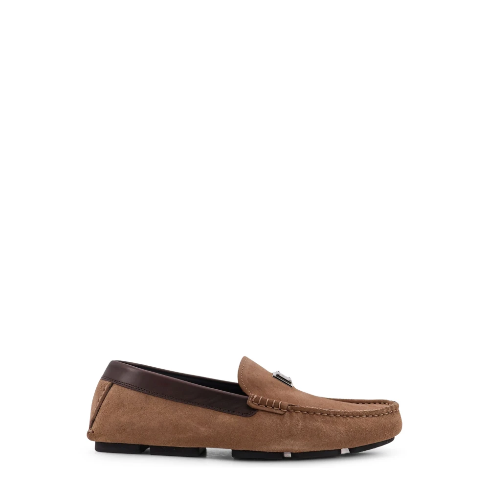 Dolce & Gabbana Herren Braun Schuhe, 39 Eugröße: