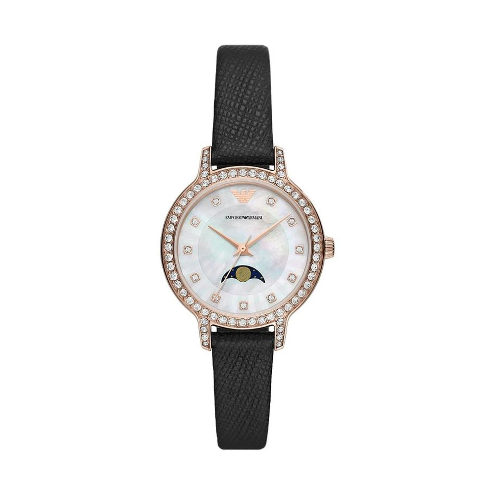 Emporio Armani Donna Nero Accessori, Taglia Unica, New,