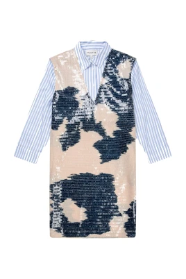 Sequin Shirt Dress