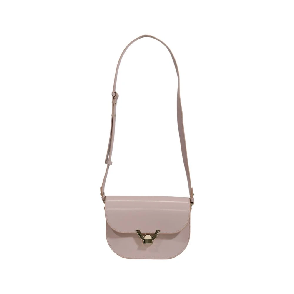 Coccinelle Roze Leren Handtas Herfst Winter Collectie Pink Dames